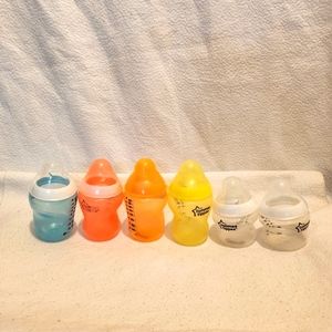 Tommee Tippee bottles Lot of 6